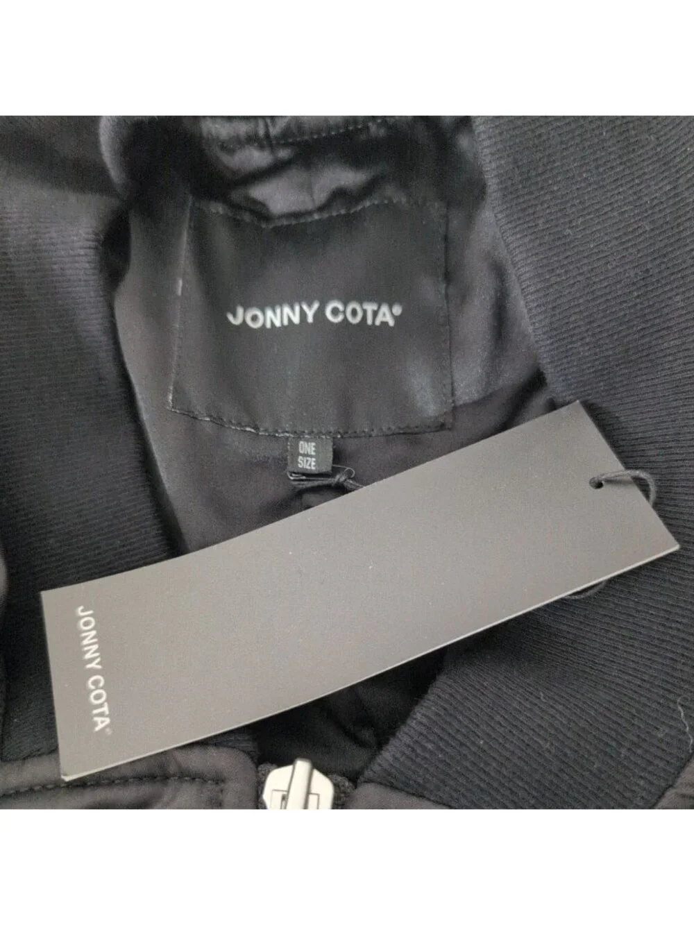Jonny Cota Bandana Mountain Poncho Adult One Size Black Kimono Full Zip NEW